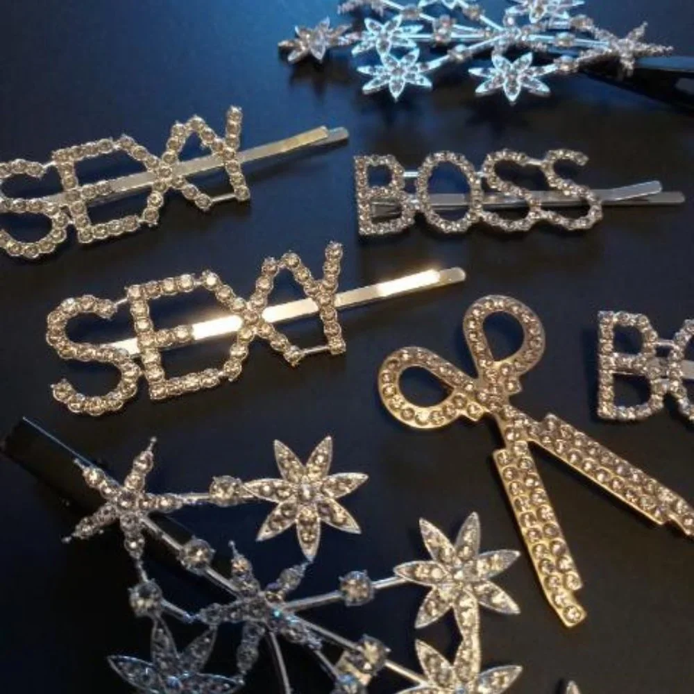 Elegant Hot New Boss Sexy 7 Pack Hairclip Set - Picture 1 of 4